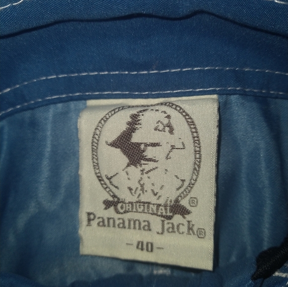 Panama Jack Mens Board Shorts Swim Trunks multi color Drawstring Beach Pool Sz40 - Picture 4 of 4